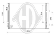 Kondensator, Klimaanlage DIEDERICHS DCC2018