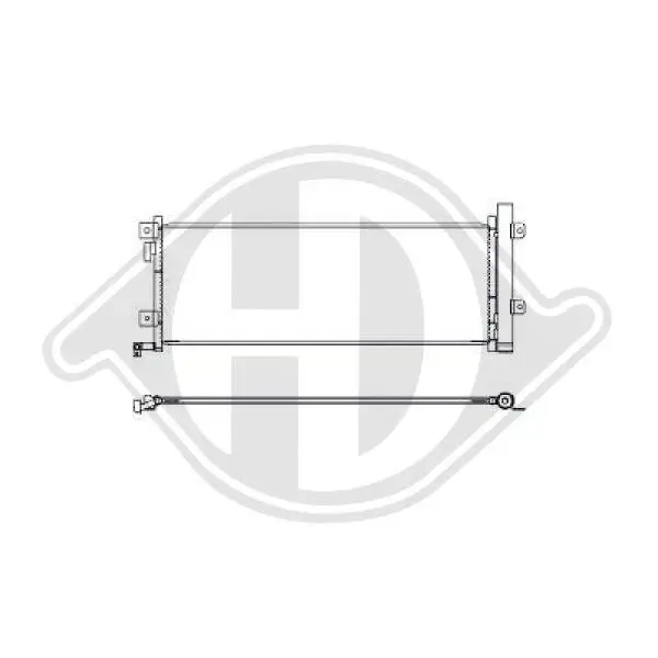 Kondensator, Klimaanlage DIEDERICHS DCC2041