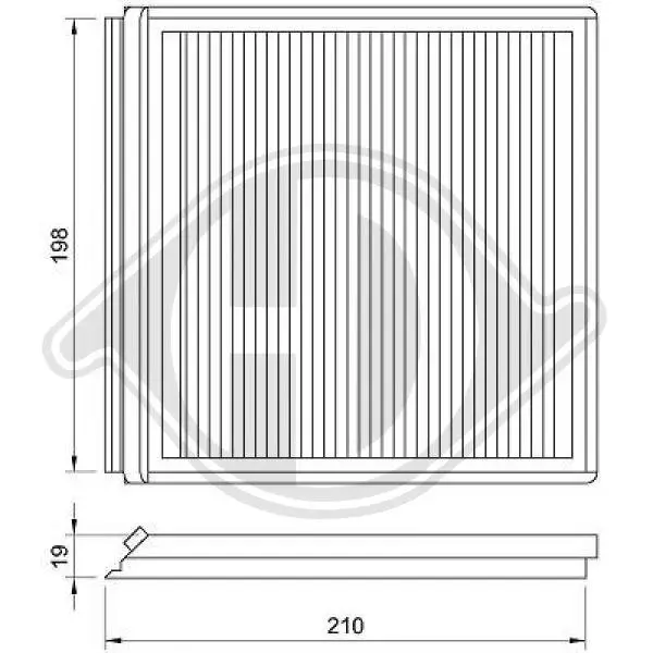 Filter, Innenraumluft DIEDERICHS DCI0018