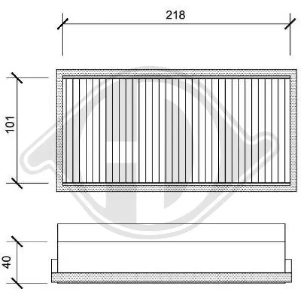 Filter, Innenraumluft DIEDERICHS DCI0034S