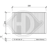 Filter, Innenraumluft DIEDERICHS DCI0048