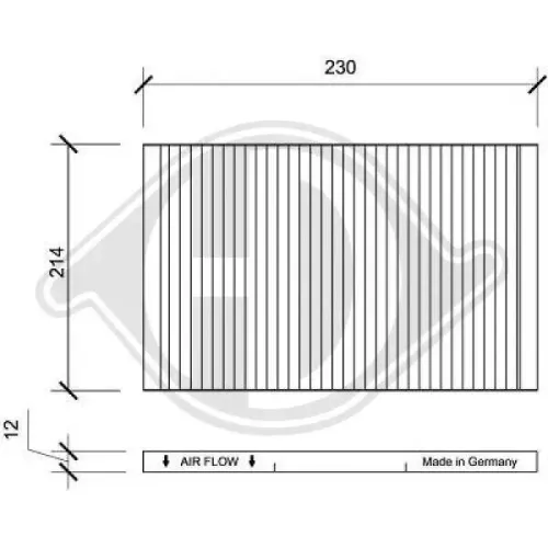 Kühler, Motorkühlung DIEDERICHS DCM1711 Bild Kühler, Motorkühlung DIEDERICHS DCM1711