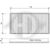 Filter, Innenraumluft DIEDERICHS DCI0049