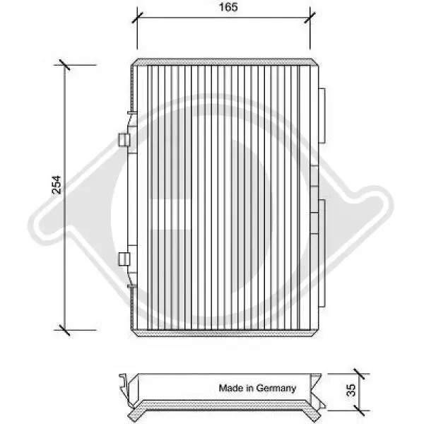 Filter, Innenraumluft DIEDERICHS DCI0052