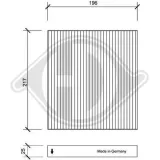 Filter, Innenraumluft DIEDERICHS DCI0084