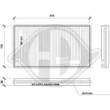 Filter, Innenraumluft DIEDERICHS DCI0094S