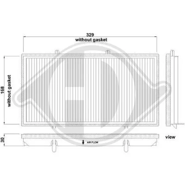 Filter, Innenraumluft DIEDERICHS DCI0118