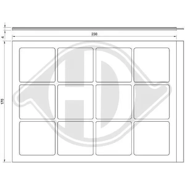 Filter, Innenraumluft DIEDERICHS DCI0829