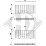 Filter, Innenraumluft DIEDERICHS DCI0838S