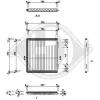 Kühler, Motorkühlung DIEDERICHS DCM2419 Bild Kühler, Motorkühlung DIEDERICHS DCM2419