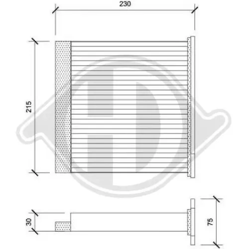 Filter, Innenraumluft DIEDERICHS DCI1202 Bild Filter, Innenraumluft DIEDERICHS DCI1202