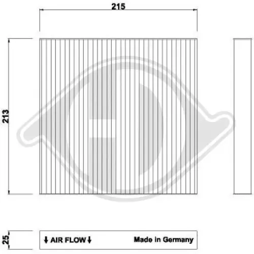 Kühler, Motorkühlung DIEDERICHS DCM2655 Bild Kühler, Motorkühlung DIEDERICHS DCM2655