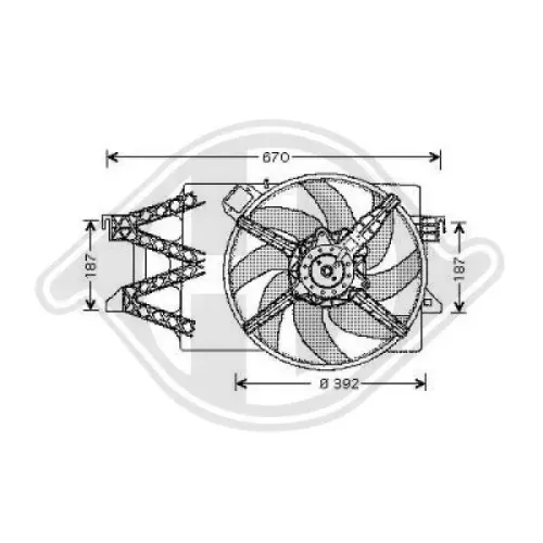 Kühler, Motorkühlung DIEDERICHS DCM2962 Bild Kühler, Motorkühlung DIEDERICHS DCM2962