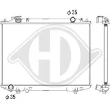 Kühler, Motorkühlung DIEDERICHS DCM2277