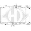 Kühler, Motorkühlung DIEDERICHS DCM2283