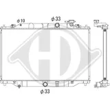 Kühler, Motorkühlung DIEDERICHS DCM2283