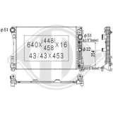 Kühler, Motorkühlung DIEDERICHS DCM2430