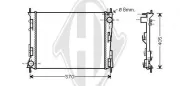 Kühler, Motorkühlung DIEDERICHS DCM2940