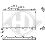 Kühler, Motorkühlung DIEDERICHS DCM3053