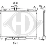 Kühler, Motorkühlung DIEDERICHS DCM3210