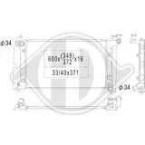 Kühler, Motorkühlung DIEDERICHS DCM3220