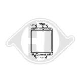 Kühler, Motorkühlung DIEDERICHS DCM3273