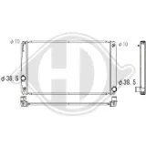 Kühler, Motorkühlung DIEDERICHS DCM3292