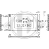 Kühler, Motorkühlung DIEDERICHS DCM3322
