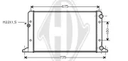 Kühler, Motorkühlung DIEDERICHS DCM3429