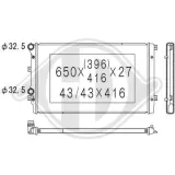 Kühler, Motorkühlung DIEDERICHS DCM3441