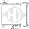 Kühler, Motorkühlung DIEDERICHS DCM3469