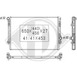Kühler, Motorkühlung DIEDERICHS DCM3471