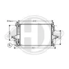 Kühler, Motorkühlung DIEDERICHS DCM3506