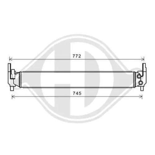 Kühler, Motorkühlung DIEDERICHS DCM3827 Bild Kühler, Motorkühlung DIEDERICHS DCM3827