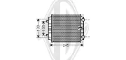 Kühler, Motorkühlung DIEDERICHS DCM3828