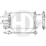 Kühler, Motorkühlung DIEDERICHS DCM3919