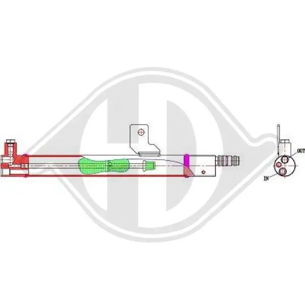 Trockner, Klimaanlage DIEDERICHS DCT1257