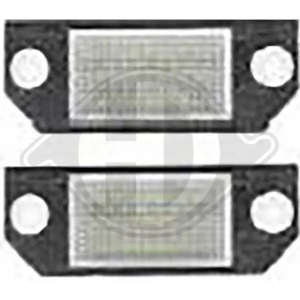 Kennzeichenleuchte hinten DIEDERICHS LID10411