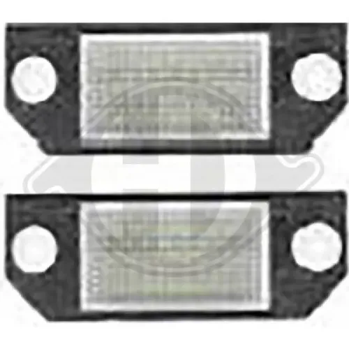 Kennzeichenleuchte hinten DIEDERICHS LID10411 Bild Kennzeichenleuchte hinten DIEDERICHS LID10411