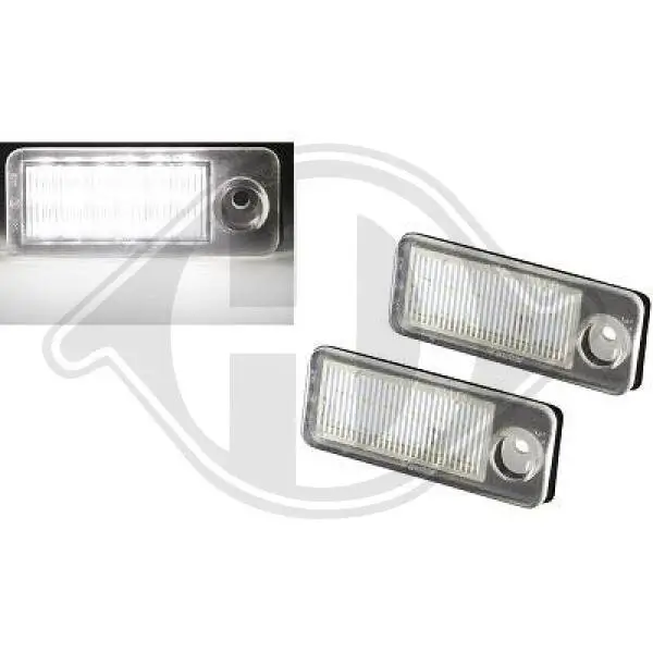 Kennzeichenleuchte hinten DIEDERICHS LID10417