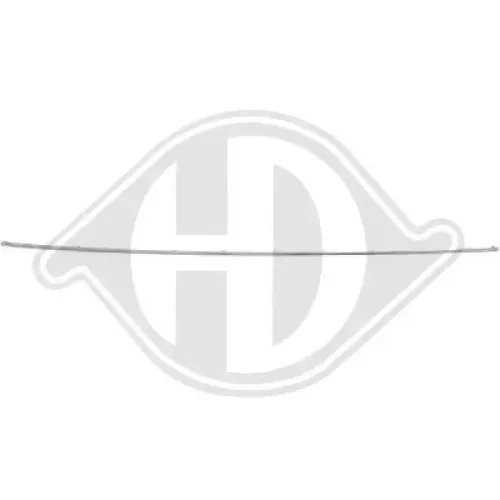 Zier-/Schutzleiste, Stoßfänger hinten Mitte DIEDERICHS ZUB00044 Bild Zier-/Schutzleiste, Stoßfänger hinten Mitte DIEDERICHS ZUB00044