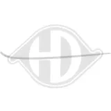 Zier-/Schutzleiste, Stoßfänger hinten rechts DIEDERICHS ZUB00045