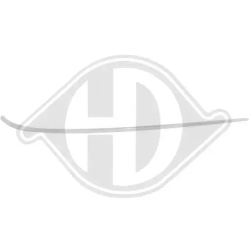 Zier-/Schutzleiste, Stoßfänger hinten rechts DIEDERICHS ZUB00045 Bild Zier-/Schutzleiste, Stoßfänger hinten rechts DIEDERICHS ZUB00045