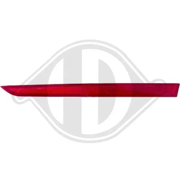 Rückstrahler hinten links DIEDERICHS ZUB00093