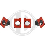 Halter, Stoßfänger vorne DIEDERICHS ZUB00106