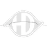 Blende, Stoßfänger hinten DIEDERICHS ZUB00208