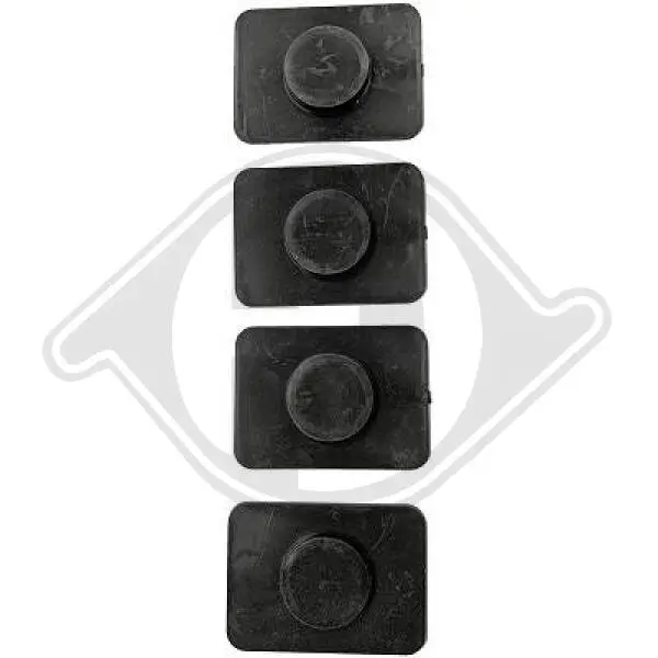 Blende, Stoßfänger vorne hinten DIEDERICHS ZUB00220