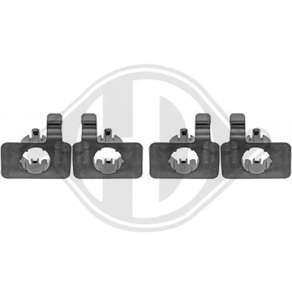 Halter, Sensor-Einparkhilfe hinten DIEDERICHS ZUB00253