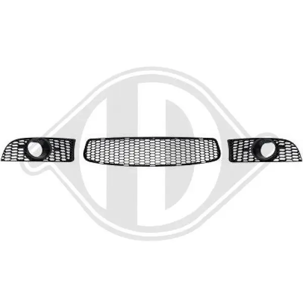Lüftungsgitter, Stoßfänger vorne DIEDERICHS ZUB00293