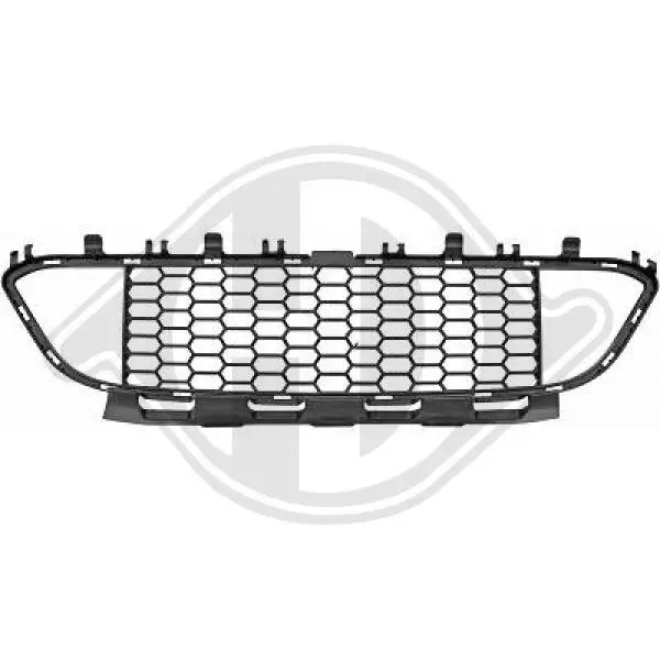Lüftungsgitter, Stoßfänger vorne Mitte DIEDERICHS ZUB00310